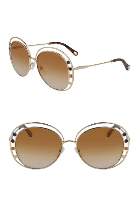 chloe round sunglasses dupe|nordstrom rack chloe sunglasses.